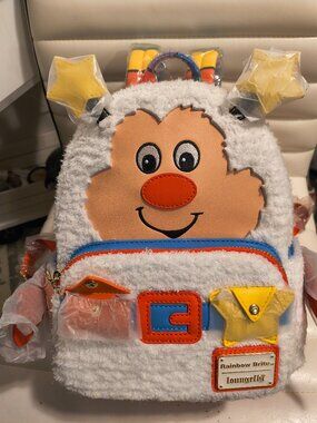 Loungefly Rainbow Brite Twink Light-Up Mini Backpack